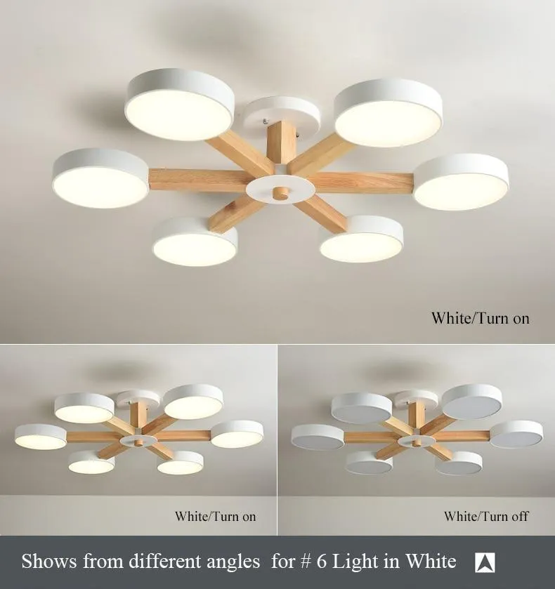 Modern Circular Discs Decor Ceiling Lights