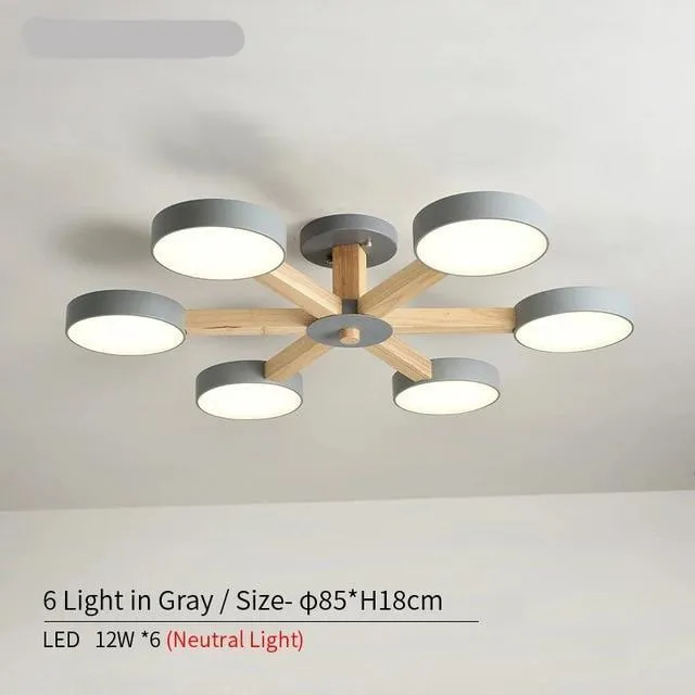 Modern Circular Discs Decor Ceiling Lights