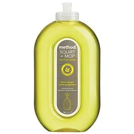 Naturally-Derived Squirt   Mop Hard Floor Cleaner, Lemon Ginger, 25-oz.