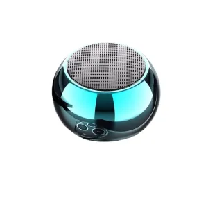 One-to-Two Bluetooth Speaker Aluminum Alloy Bass Lock and Load Spray TWS Wireless Mini-Speaker Gift