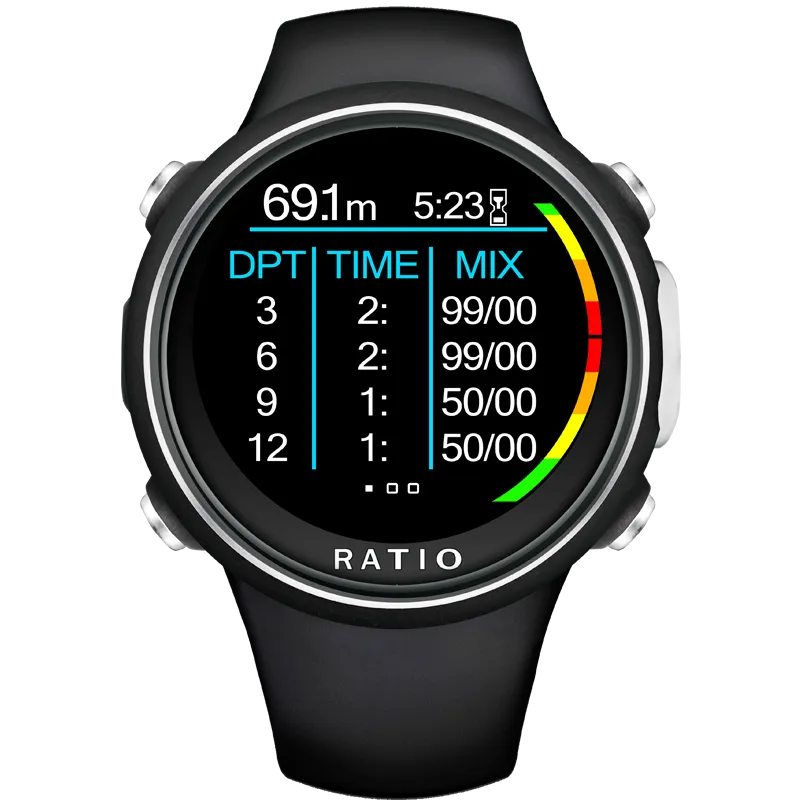 Ratio iDive Colour Edition Computers (Watch Style - Deep)