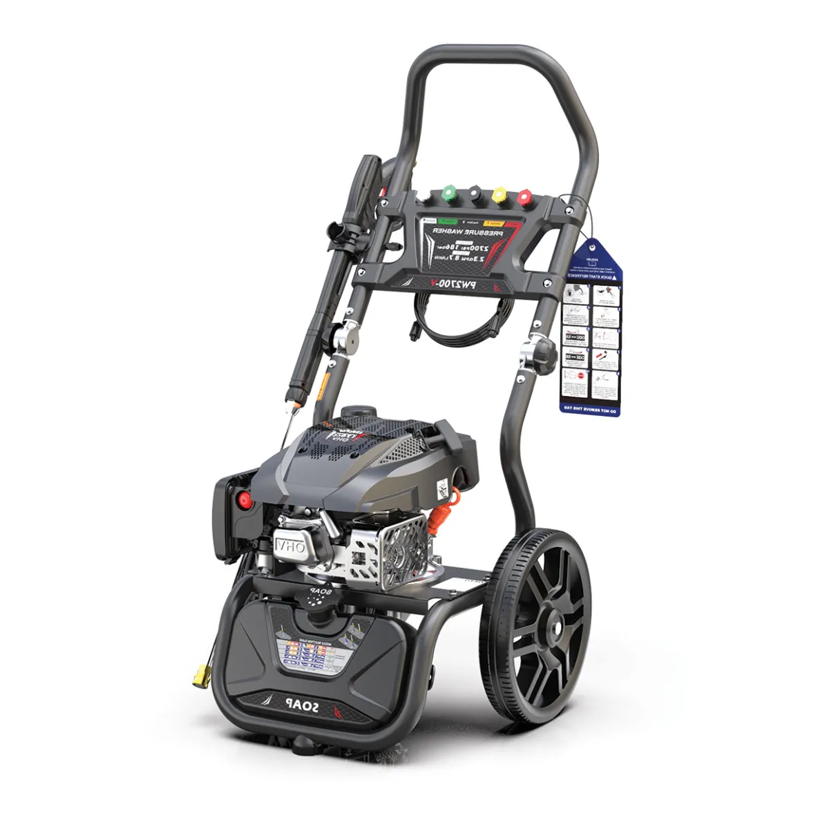 Rato PW2700-V PRO Petrol High-Pressure Cleaner