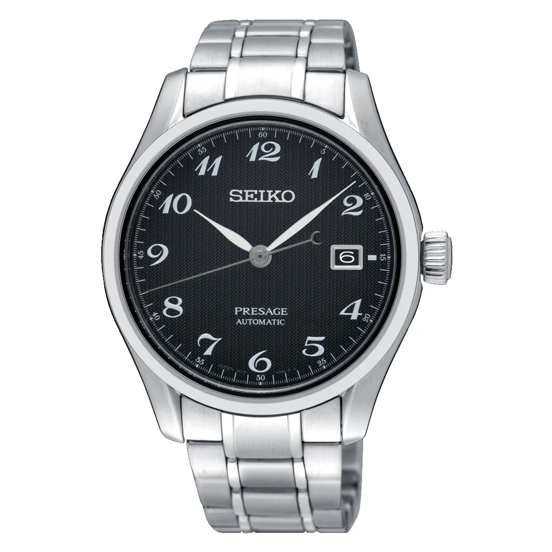 Seiko Presage (Japan Made) Automatic Silver Stainless Steel Band Watch SPB065J1 (Not For EU Buyers) (LOCAL BUYERS ONLY)