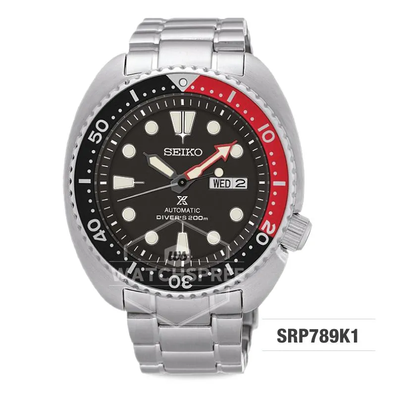 Seiko Prospex Automatic Air Diver Silver Stainless Steel Band Watch SRP789K1 (Not For EU Buyers) (LOCAL BUYERS ONLY)