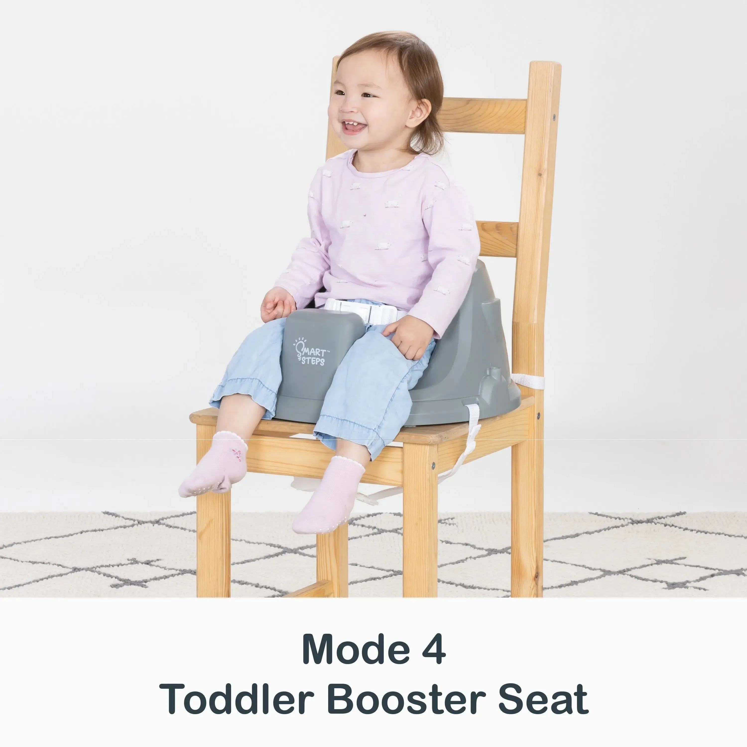 Smart Steps® Explore N’ Play 5-in-1 Activity to Booster Seat - Blue Safari Fun