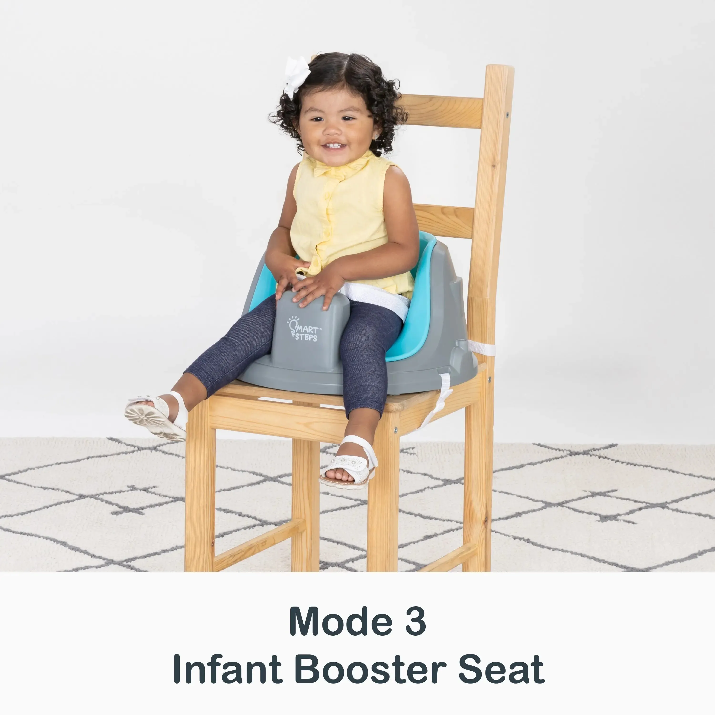 Smart Steps® Explore N’ Play 5-in-1 Activity to Booster Seat - Blue Safari Fun