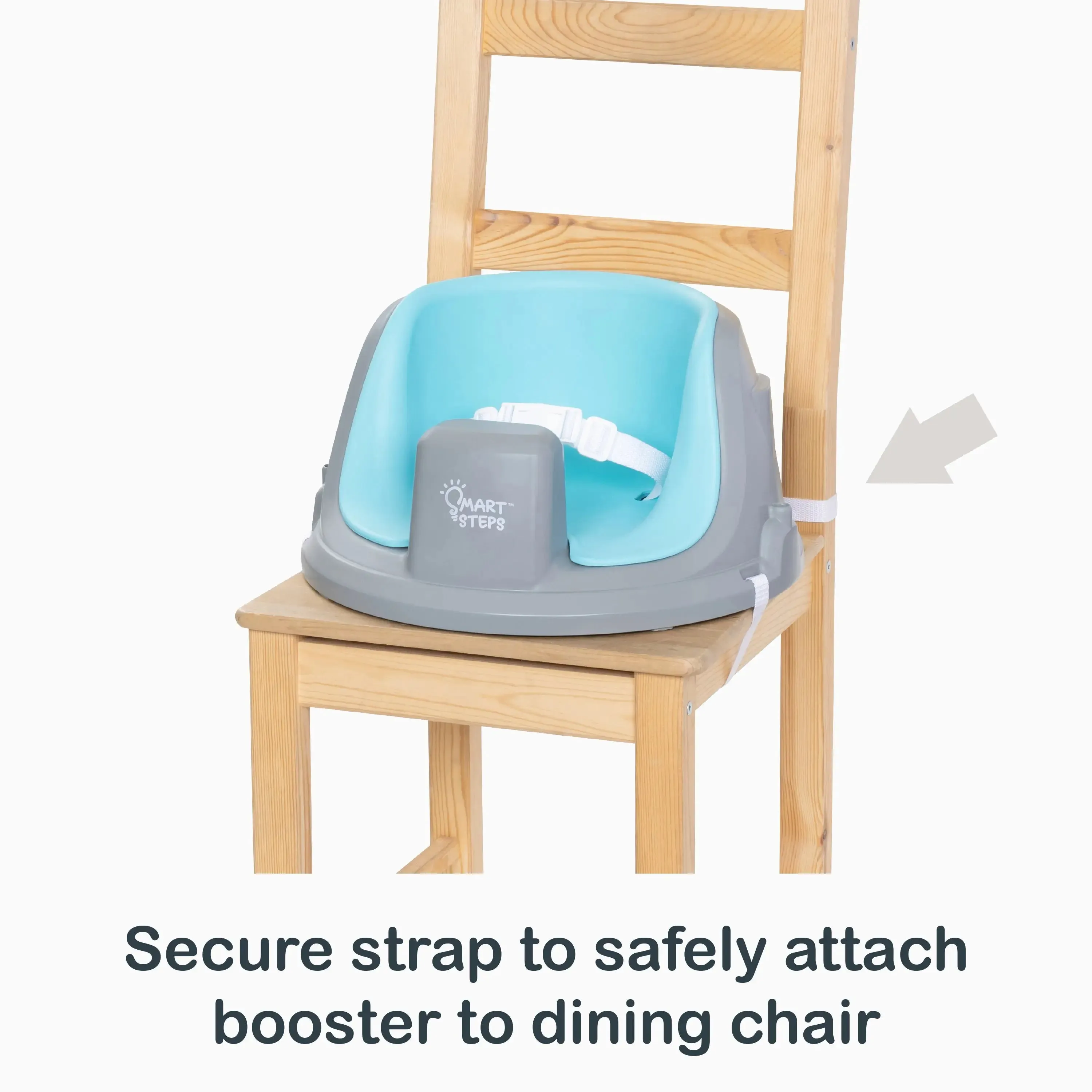 Smart Steps® Explore N’ Play 5-in-1 Activity to Booster Seat - Blue Safari Fun