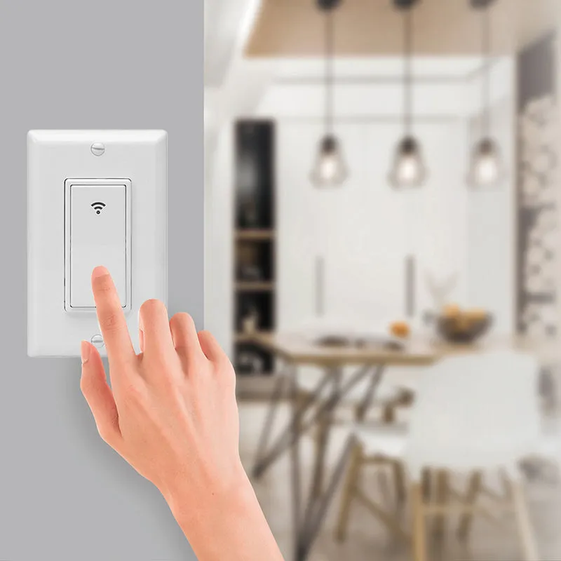 Sonoff Smart Wall Light Switch US WiFi Dimmer Mobile APP Remote Control No Hub Required Works with Amazon Alexa Google Home IFTTT