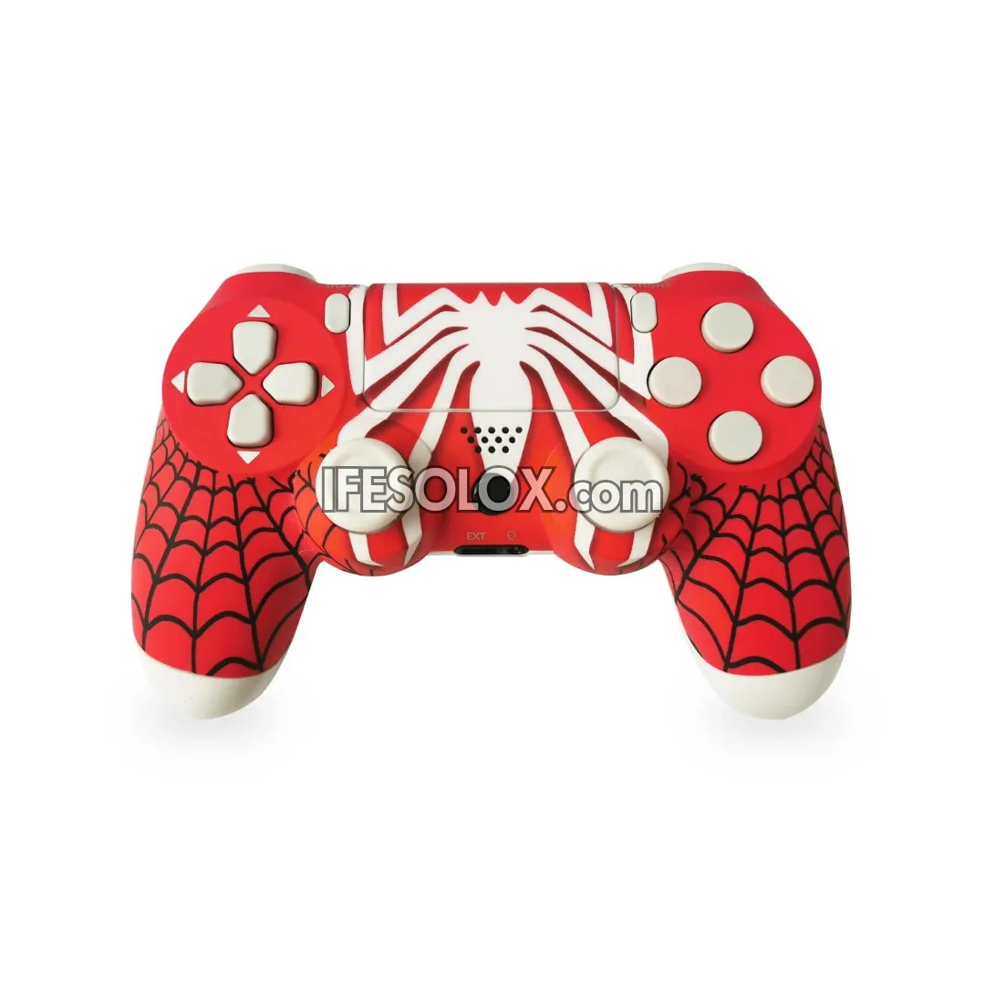 Sony PS4 DualShock 4 Game Controller for PS4, PC, Smartphones and Gadgets (Spiderman) - Brand New