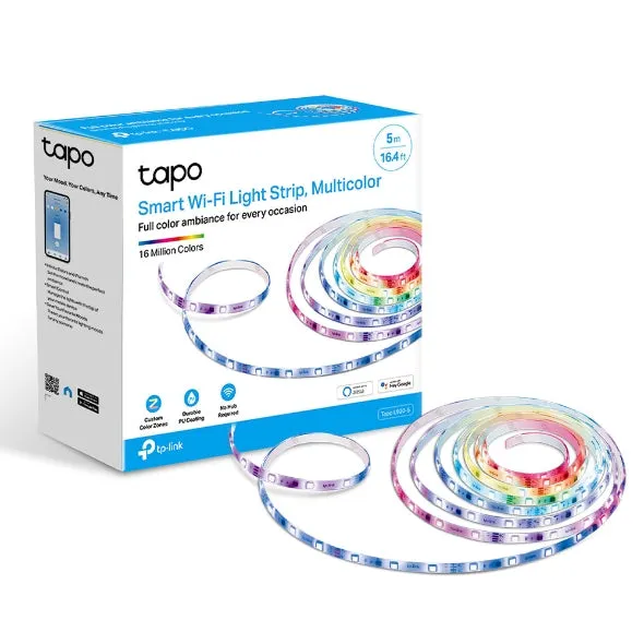 Tapo Smart Light Strip, Multicolor, 5M