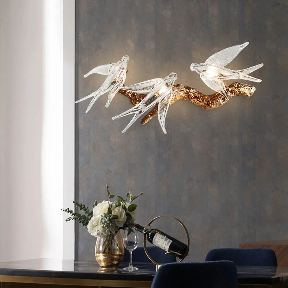 TEEK - Bird Wall Copper Sconce Lamp