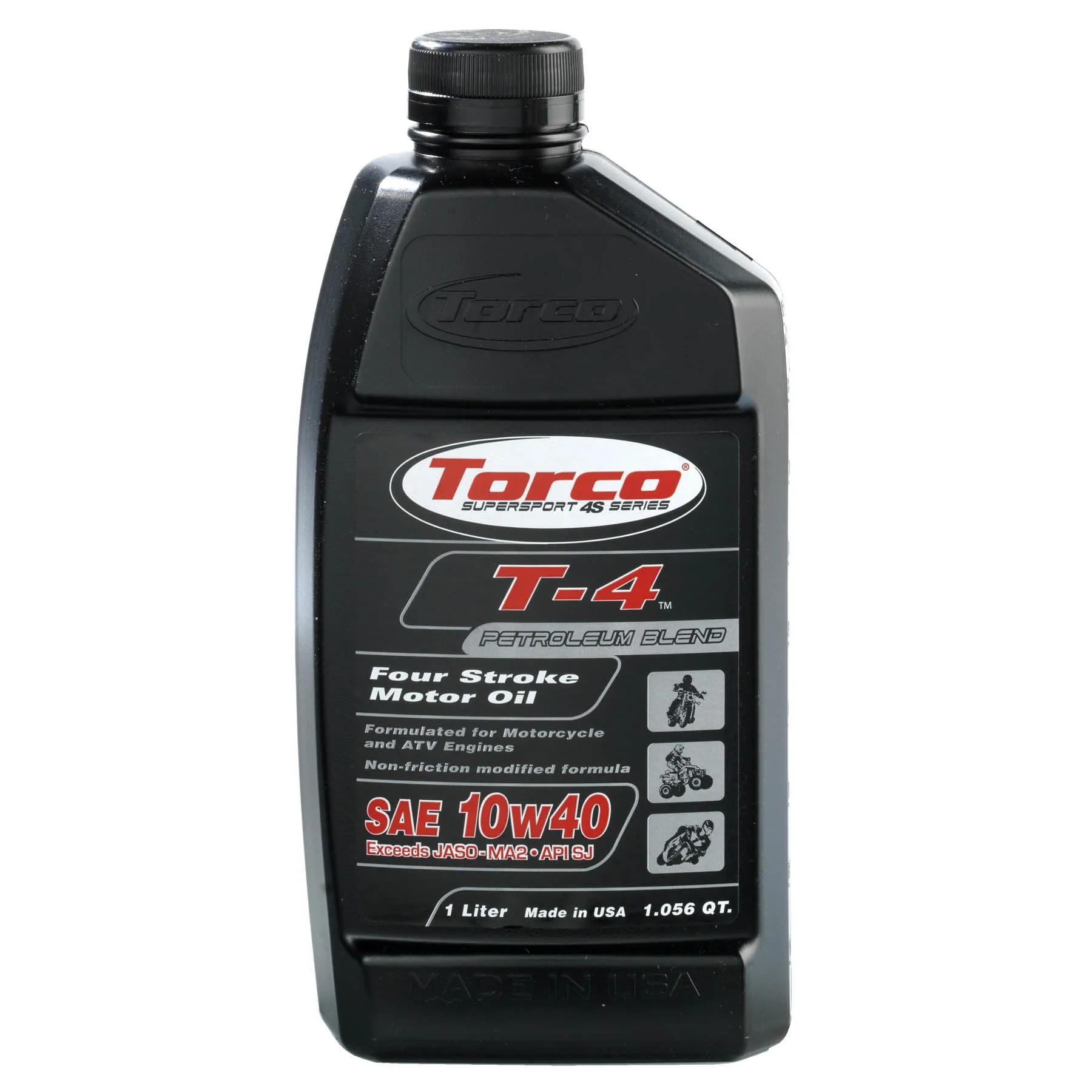 Torco T-4 Mineral Non-friction modifiers Motorcycle Oil