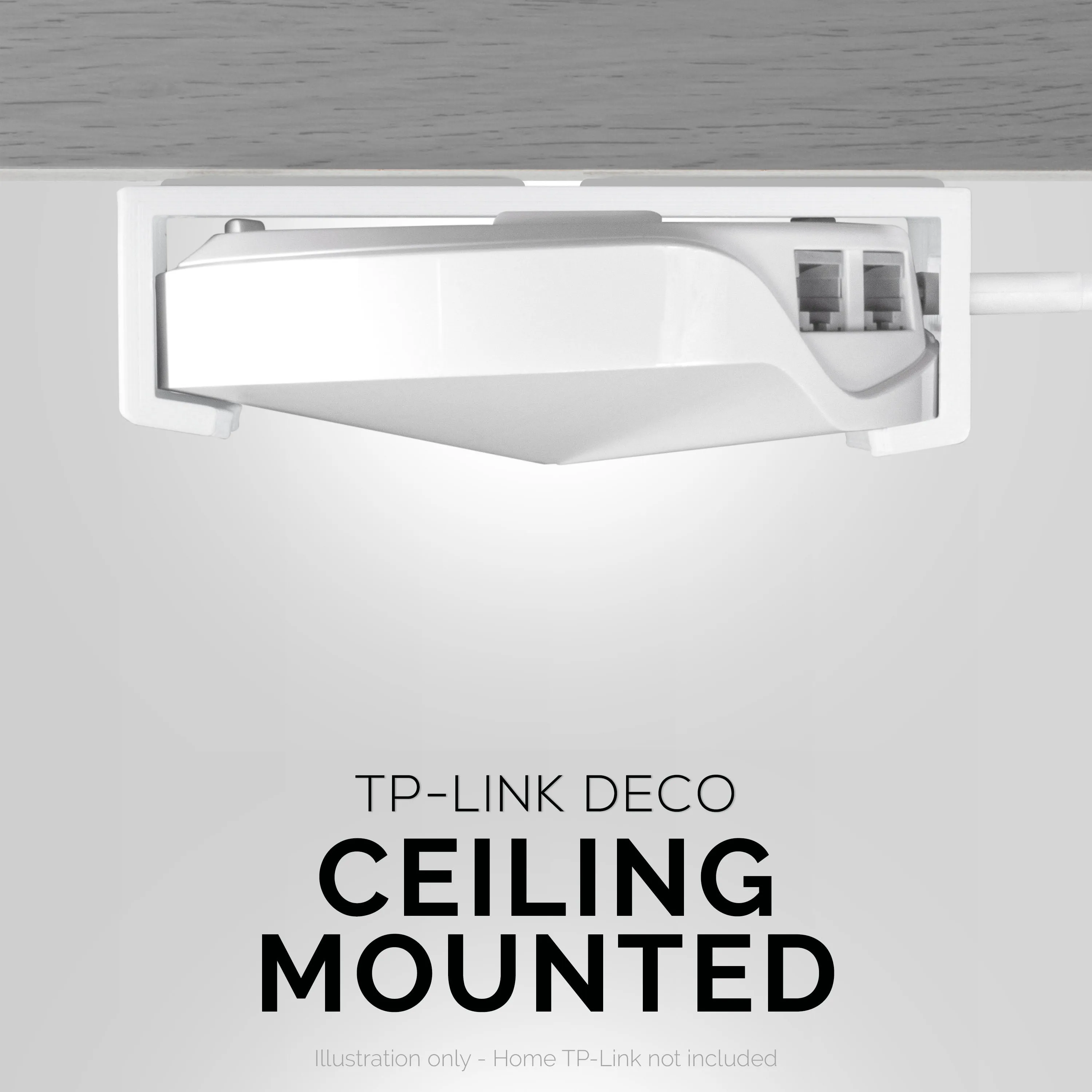 TP-Link Deco M5 & P7 Wall & Ceiling Mount Adhesive Bracket, Easy to Install