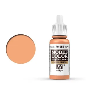 Vallejo 018:MODELCOLOR 955-17ML. FLAT FLESH