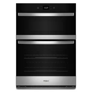 Whirlpool Fingerprint Resistant Stainless Steel Combi Wall Oven (6.40 Cu Ft) - WOEC5030LZ