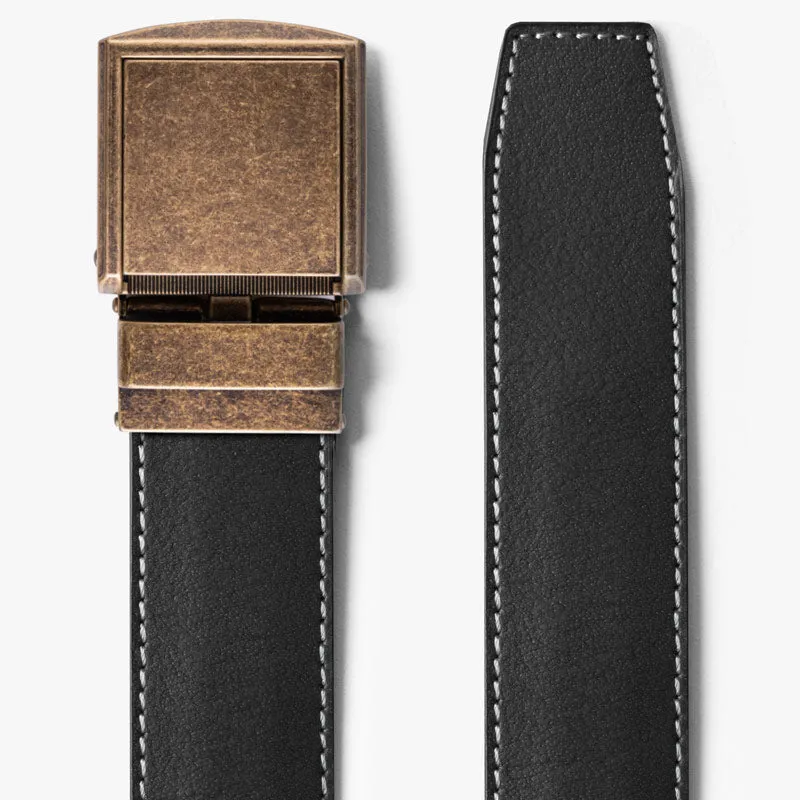 Wide Ash Full Grain Leather Belt (Custom)