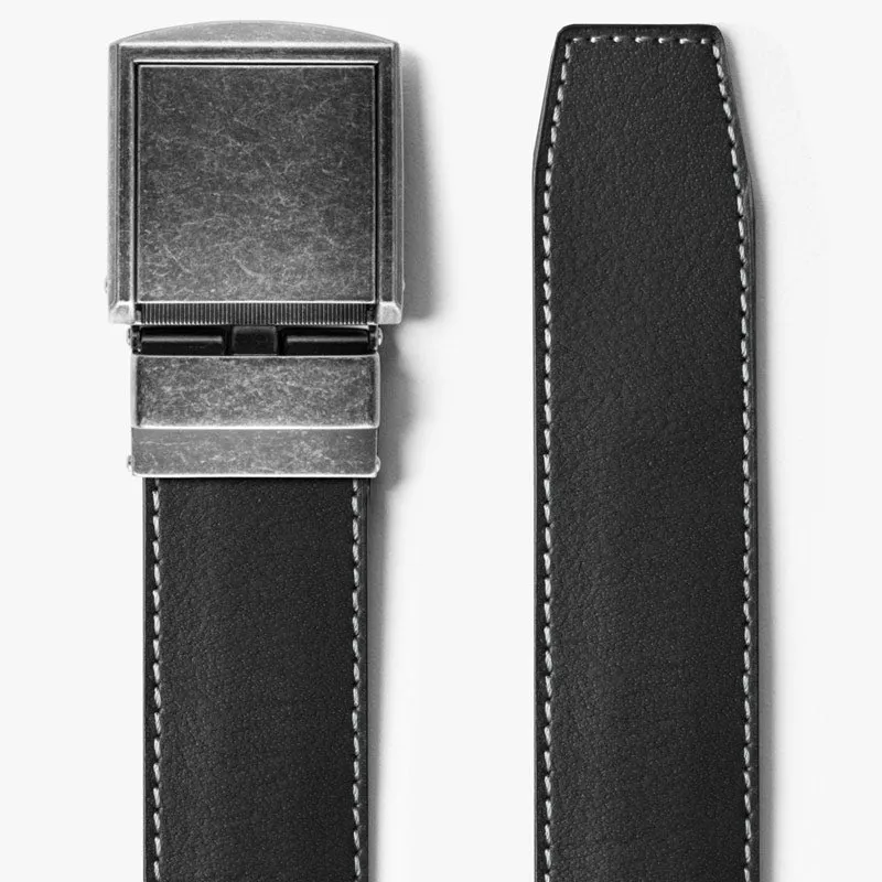 Wide Ash Full Grain Leather Belt (Custom)