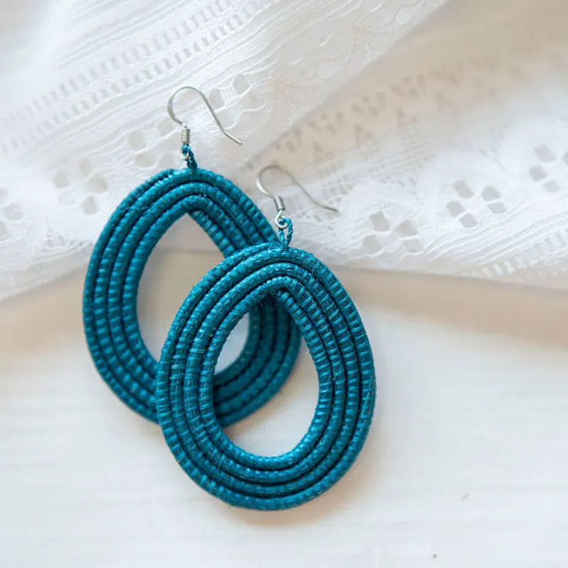 Woven Loop Earrings