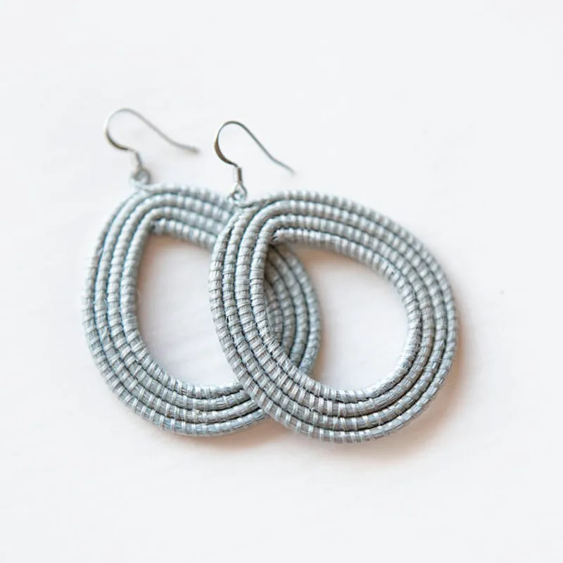 Woven Loop Earrings