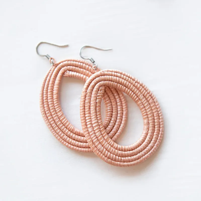 Woven Loop Earrings