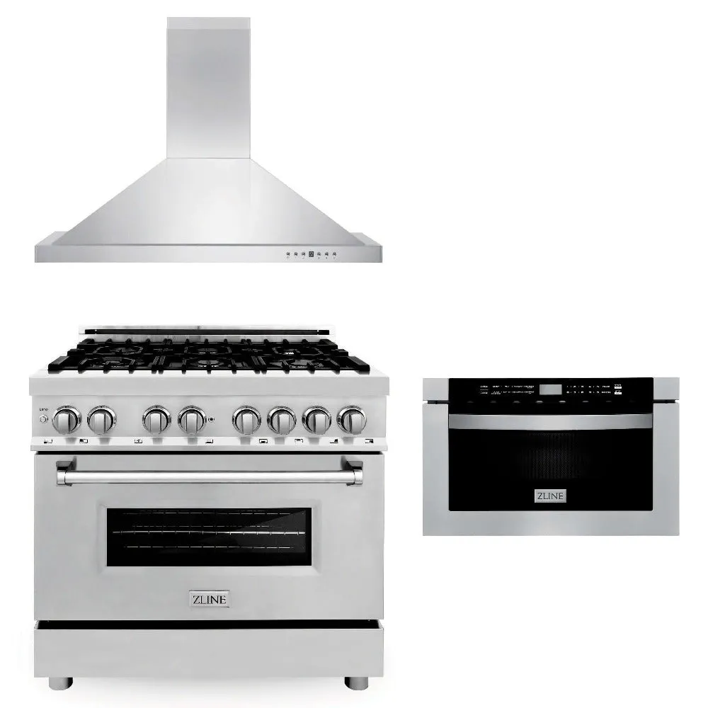 Z-line Kitchen Packages model 3KP-RARH36-MW