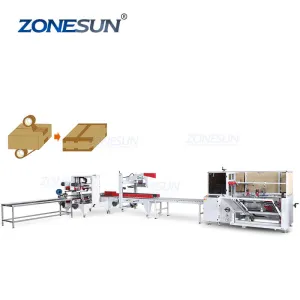 ZS-CSPM1 Automatic Box Paper Carton Erector H Type Carton Taping Sealing Machine Case Sealer Packaging Machine