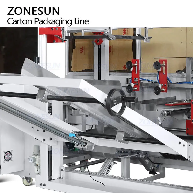 ZS-CSPM1 Automatic Box Paper Carton Erector H Type Carton Taping Sealing Machine Case Sealer Packaging Machine